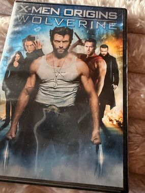 Marvel DVD Back Cover — Blue and Black Artwork